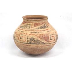 Prehistoric Casas Grandes Polychrome Pottery Jar
