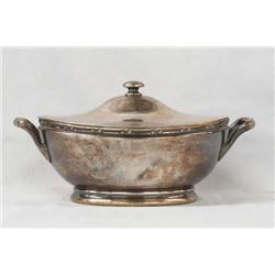 Reed & Barton Silver Soldered Serving Dish