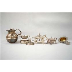 Collection of Silver Plate & Silver Items