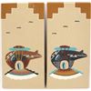 Image 1 : Native American Navajo Sand Paintings by Watchman