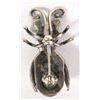 Image 2 : Native American Navajo Silver Turquoise Bug Pin