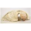 Image 1 : Zuni Carved Shell Eagle Fetish by Carlos Tsattie