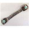 Image 1 : Navajo Sterling Silver Turquoise Watch Band