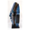 Image 2 : Mexican Stone Inlay Mask on Stand