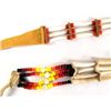 Image 3 : 2 Native American Bead and Dentalium Shell Chokers