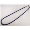 Image 2 : Native American Navajo Lapis Bead Necklace