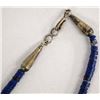 Image 3 : Native American Navajo Lapis Bead Necklace