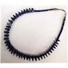 Image 2 : Native American Navajo Sterling Lapis Necklace