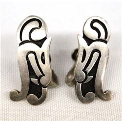 Vintage Sterling Silver Screwback Earrings