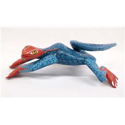 Mexican Oaxacan Alebrije Lizard by Elena J. Martin