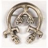 Image 1 : Navajo Silver Sandcast Double Rainbow Man Pin