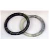 Image 3 : Pair of Green Jade Bangles