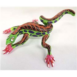 Mexican Oaxacan Alebrije Lizard by Elena Martin