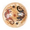 Image 2 : Mata Ortiz Lizard Shallow Bowl by M. Santillan