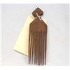 Image 1 : Navajo Hand Carved Wood Weaving Comb