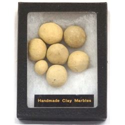 Collection of Clay Marbles