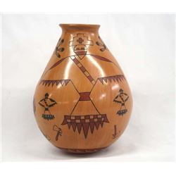 Mexican Mata Ortiz Polychrome Jar by Daniela G. H.