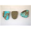 Image 2 : 3 Pieces of Nevada Red Mountain Turquoise