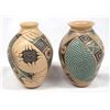 Image 1 : Pair of Mexican Mata Ortiz Polychrome Jars, Signed