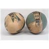 Image 2 : Pair of Mexican Mata Ortiz Polychrome Jars, Signed