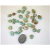 Image 4 : Natural Demale Turquoise Cabochon Plus Beads