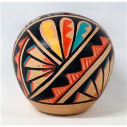 Jemez Polychrome Seed Jar by R. Toya