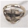 Image 3 : Native American Navajo Silver Turquoise Ring, Sz 8