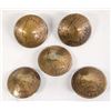 Image 1 : 5 Indian Head Penny Buttons