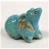 Image 2 : 2 Zuni Miniature Carved Turquoise Fetishes