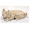 Image 1 : Zuni Hand Carved Serpentine Bobcat Fetish, Mahooty