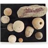 Image 1 : Collection of PreColumbian Gaming Pieces & Marbles