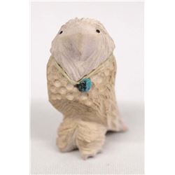Zuni Hand Carved Eagle Fetish by Leroy Chavez