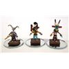 Image 1 : Set of 3 Micro Miniature Kachinas on Mirror Stands