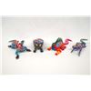 Image 1 : Collection of 4 Mexican Oaxacan Lizard Alebrijes
