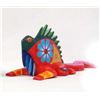 Image 4 : Collection of 4 Mexican Oaxacan Lizard Alebrijes