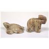 Image 2 : 2 Zuni Hand Carved Dolomite Fetishes