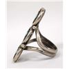 Image 2 : Native American Navajo Silver Turquoise Ring, 7.25