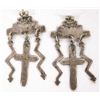 Image 2 : Navajo Raincloud Lightning Bolt and Cross Earrings
