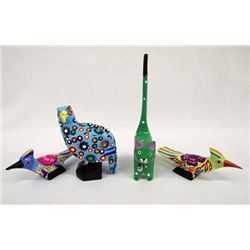 Collection of Mexican Oaxacan Alebrijes