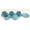 Image 1 : New Fiestaware Cups, Saucers, Creamer, & Sugar