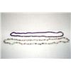 Image 1 : Fluorite Chip Necklace & Strand of Amethyst Beads