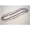 Image 2 : Fluorite Chip Necklace & Strand of Amethyst Beads
