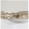 Image 2 : Native American Navajo Sterling Silver Cuff