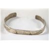 Image 4 : Native American Navajo Sterling Silver Cuff