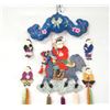 Image 2 : Antique Chinese Embroidered Silk Mobile