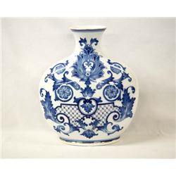 Chinese Bombay Blue and White Vase