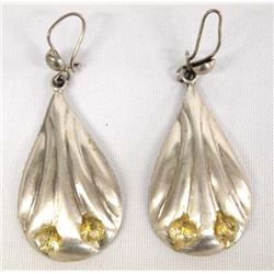 Mexican Taxco Sterling Silver Earrings