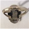 Image 3 : Native American Navajo Silver Turquoise Ring, Sz 8