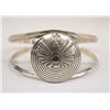 Image 1 : Navajo Sterling Man in the Maze Cuff Bracelet