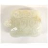 Image 2 : Carved Green Jade Double Turtle Netsuke